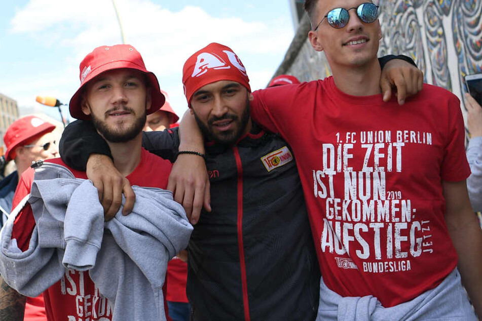 Marcel Hartel (l.) wechselte aus Köpenick nach Bielefeld. Verlassen Gogia (m.) und Rapp (r.) ebenfalls den Verein?