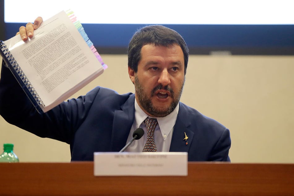 Matteo Salvini, Innenminister von Italien, fährt einen scharfen Kurs, wenn es um Migranten geht.