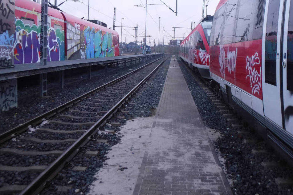 Der Mann war am frühen Sonntagmorgen beim Besprühen des Zuges beobachtet worden.