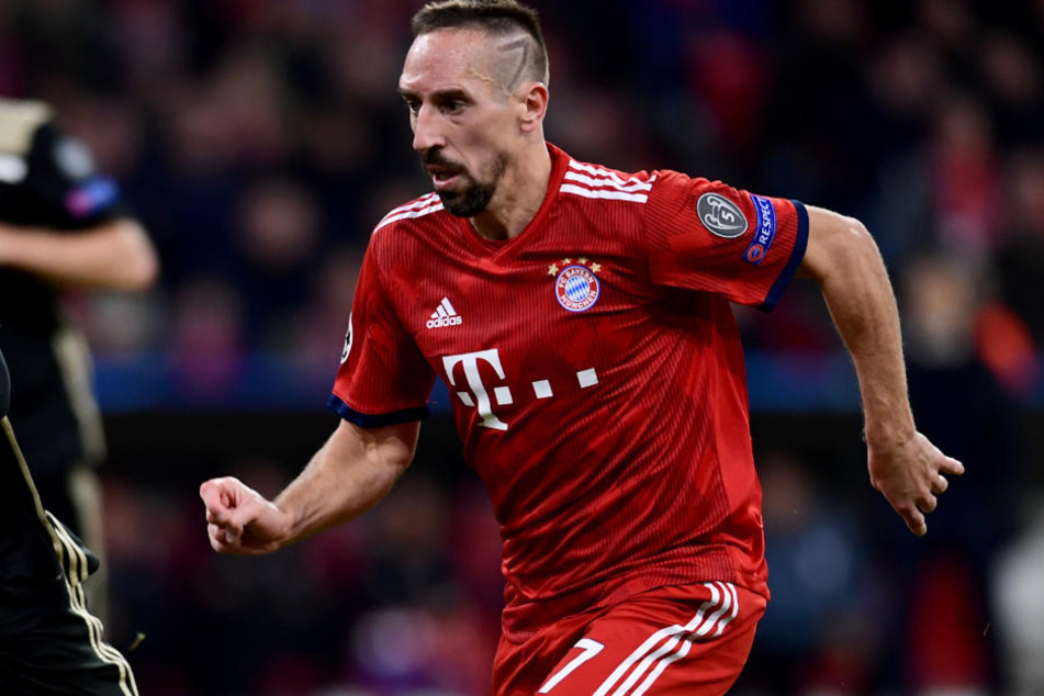 Franck Ribéry wird dem FC Bayern München beim Gastspiel in Athen fehlen. (Archivbild)