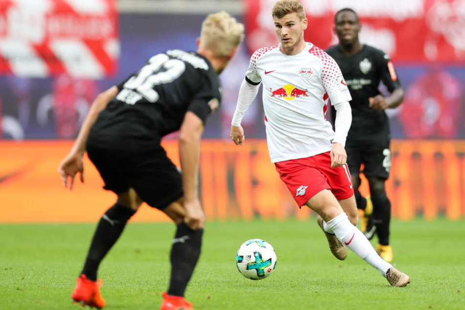 Die Fans von RB Leipzig sind besorgt. Kann Timo Werner durch eine Klausel wechseln?