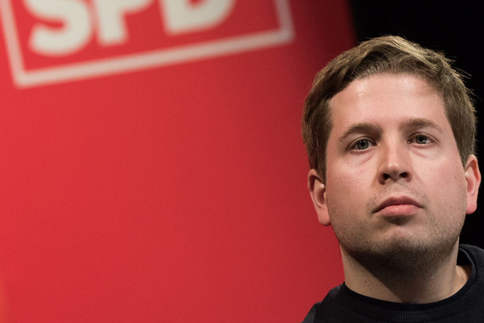 Die Jugend-Hoffnung (28, Juso-Chef, #noGroKo) Kevin Kühnert.