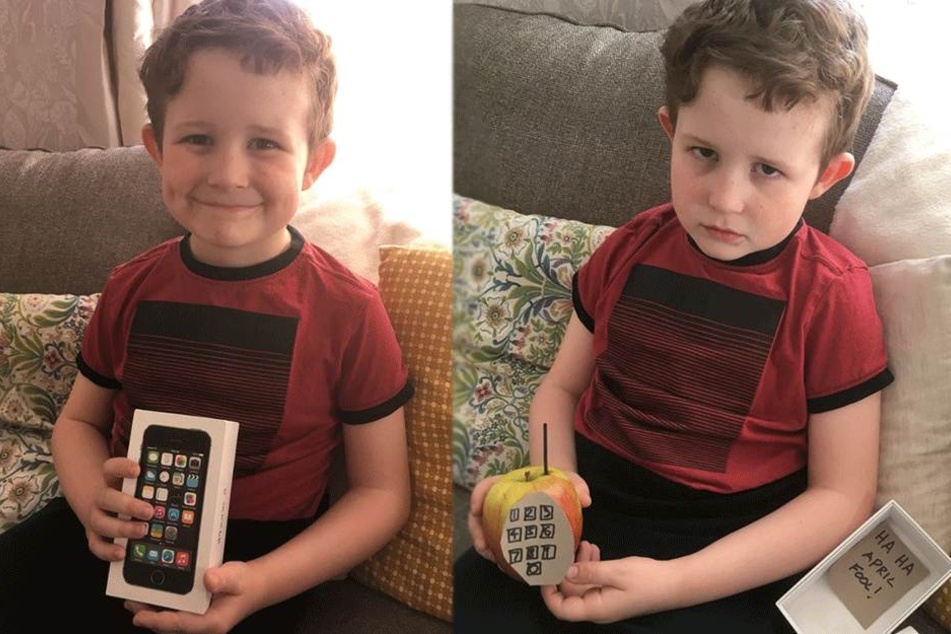 "Geil ein iPhone!"... "Scheiße...".