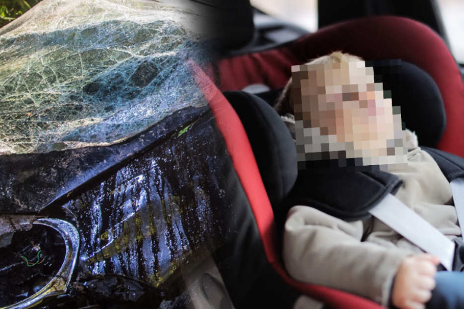 Große Aufregung herrschte, als der Kindersitz entdeckt wurde (Symbolbild).