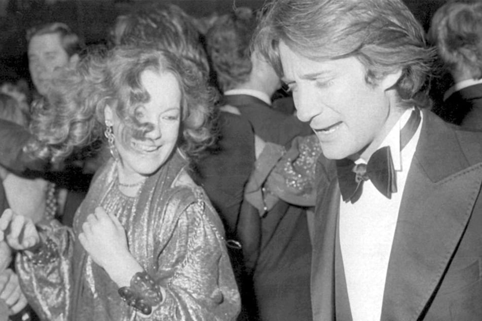 Romy Schneider und Daniel Biasini 1978.