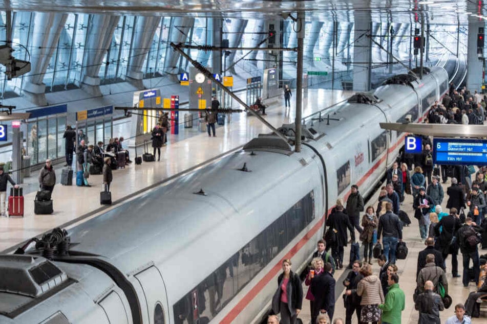 Am Flughafen-Fernbahnof in Frankfurt wird die ICE-Linie 50 vorerst nicht mehr halten.