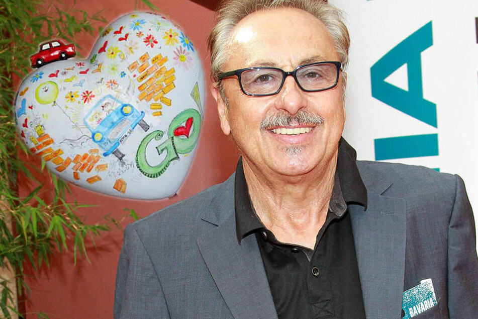 Klar: Wo ein Trabi drauf ist, ist TV-Liebling Wolfgang Stumph (70) nicht
weit.