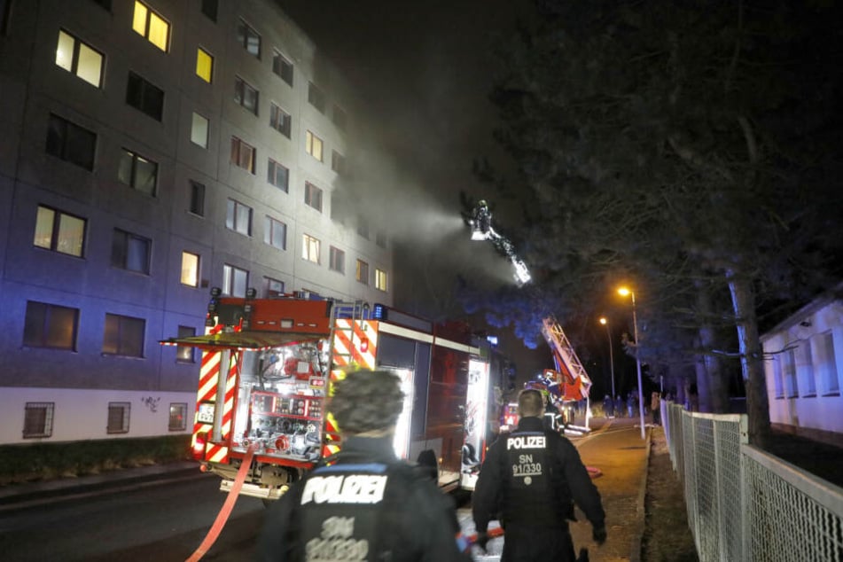 In der Asylunterkunft in der Strassburger Straße ist am Mittwochabend ein Feuer ausgebrochen.