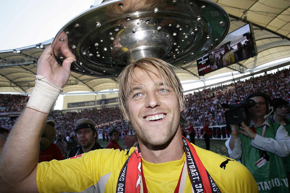 Timo Hildebrand wurde 2007 mit dem VfB Stuttgart deutscher Meister.