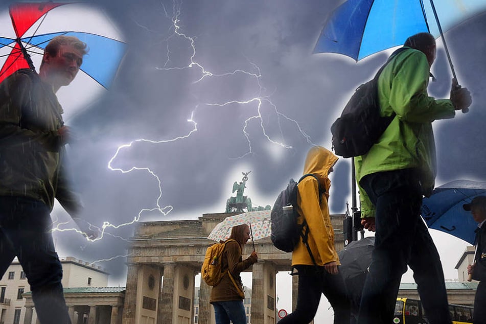 Vor allem am Freitag kommt es wahrscheinlich zu Gewitter und Starkregen. (Symbolbild)