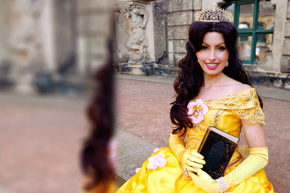 Prinzessin Bella zeigt dem märchenhaften Nachwuchs erste Tanzschritte beim Schnupperkurs.