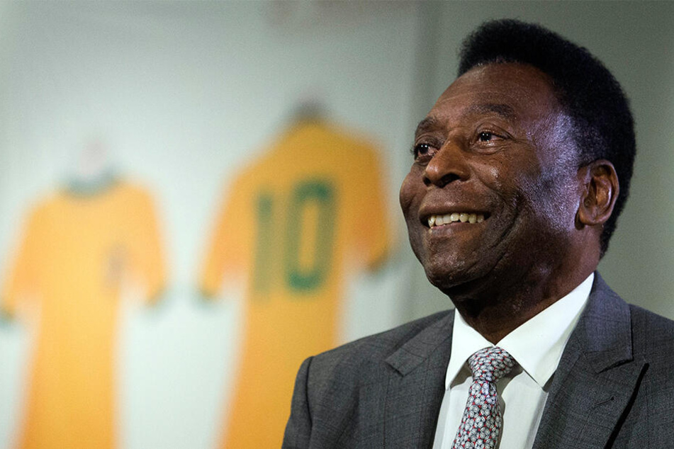 Große Sorge um Pelé: Die Fußball-Ikone liegt erneut im Krankenhaus.