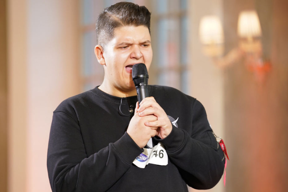Rares (18) aus Ludwigshafen konnte auch im dritten Anlauf nicht mit "Thinking out loud" von Ed Sheeran punkten.