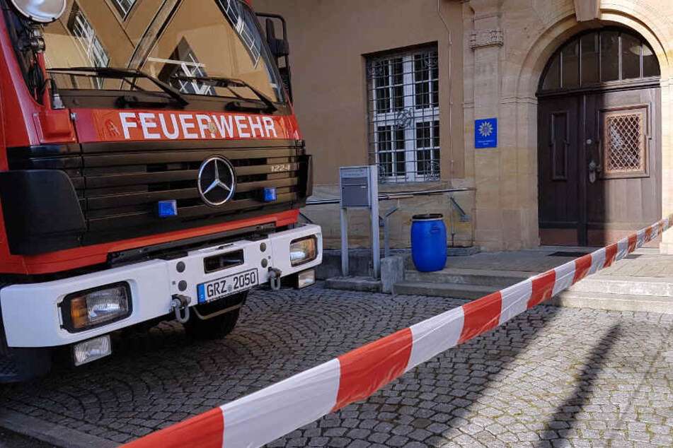 Das Polizeirevier in Greiz.