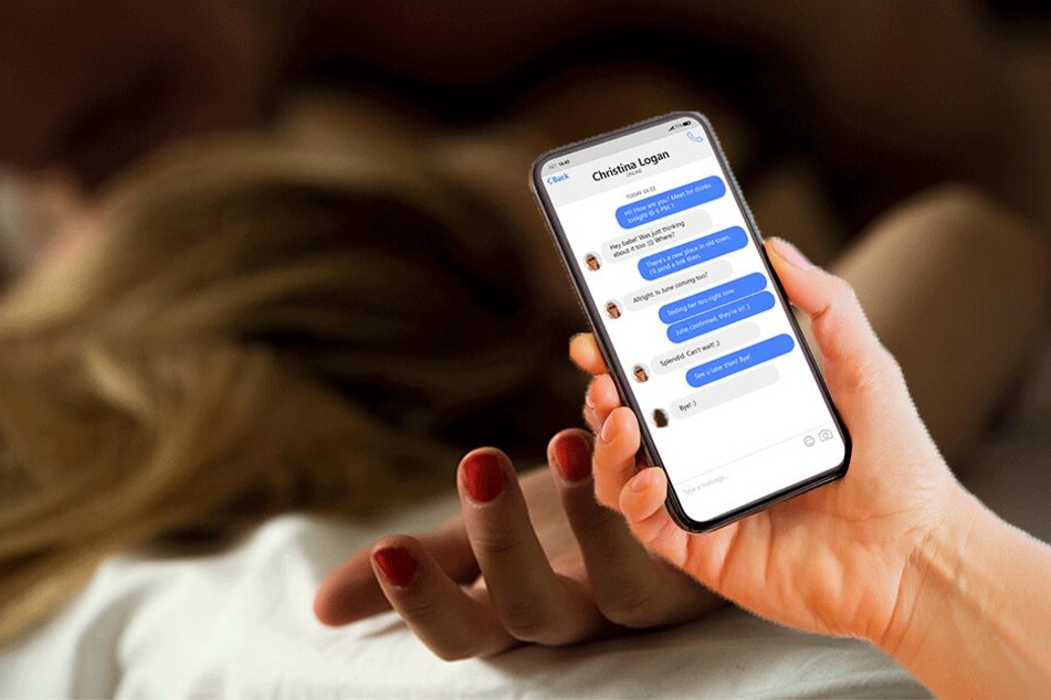 Sarah wurde im Schlaf von Alex Hepburn vergewaltigt, der sich mit seinem Freund Joe bei WhatsApp über sexuelle Eroberungen austauschte. (Symbolbild)