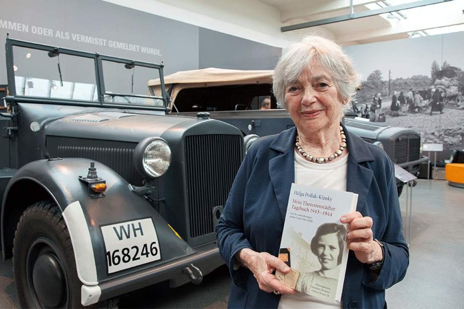 Helga Pollak-Kinsky (88) verfasste über ihre Zeit in Theresienstadt ein Buch.
