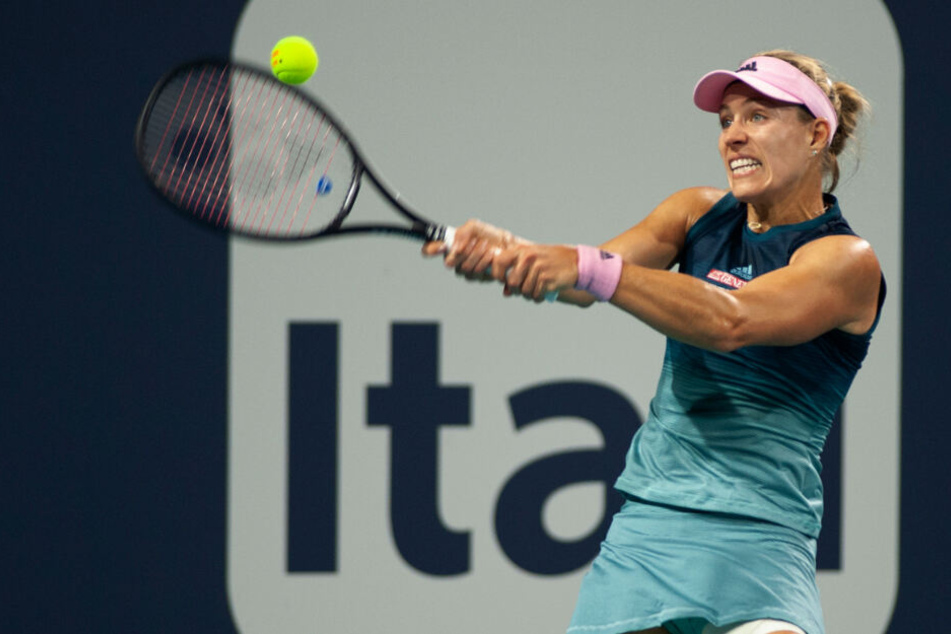 Angelique Kerber versuchte verbissen die Partie zu ihren Gunsten zu entscheiden.