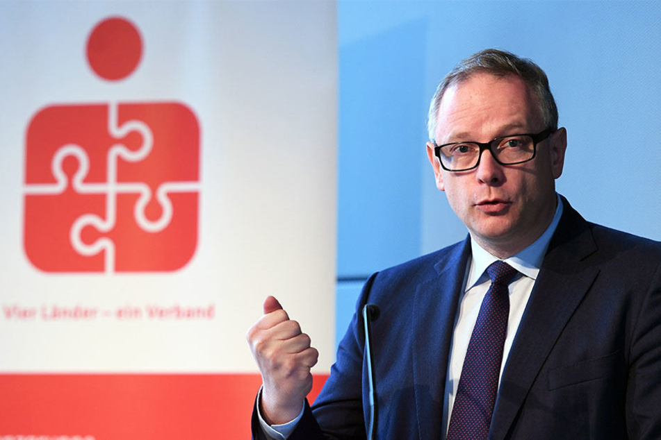 Der Präsident des Sparkassen- und Giroverbandes, Georg Fahrenschon.