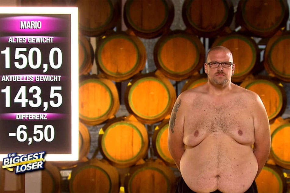 In der letzten Woche nahm Mario noch einmal stolze 6,5 Kilo ab. Sein aktuelles Gewicht: 143,5 Kilo.