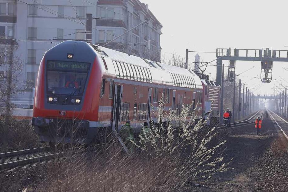 Notarzteinsatz! Zugstrecke zwischen Pirna und Dresden