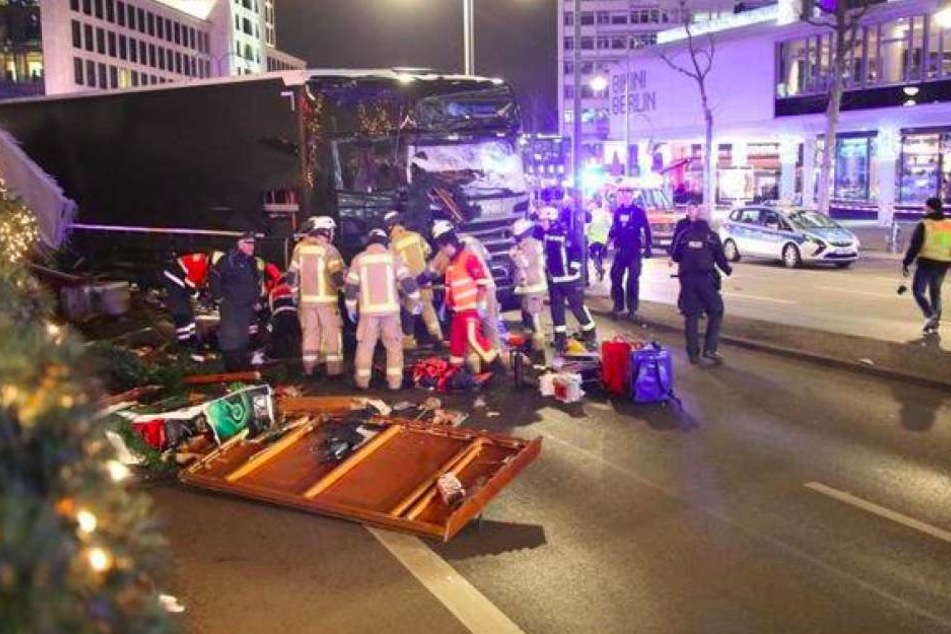 Der Lkw tötete mehrere Menschen, über 50 sollen verletzt sein.