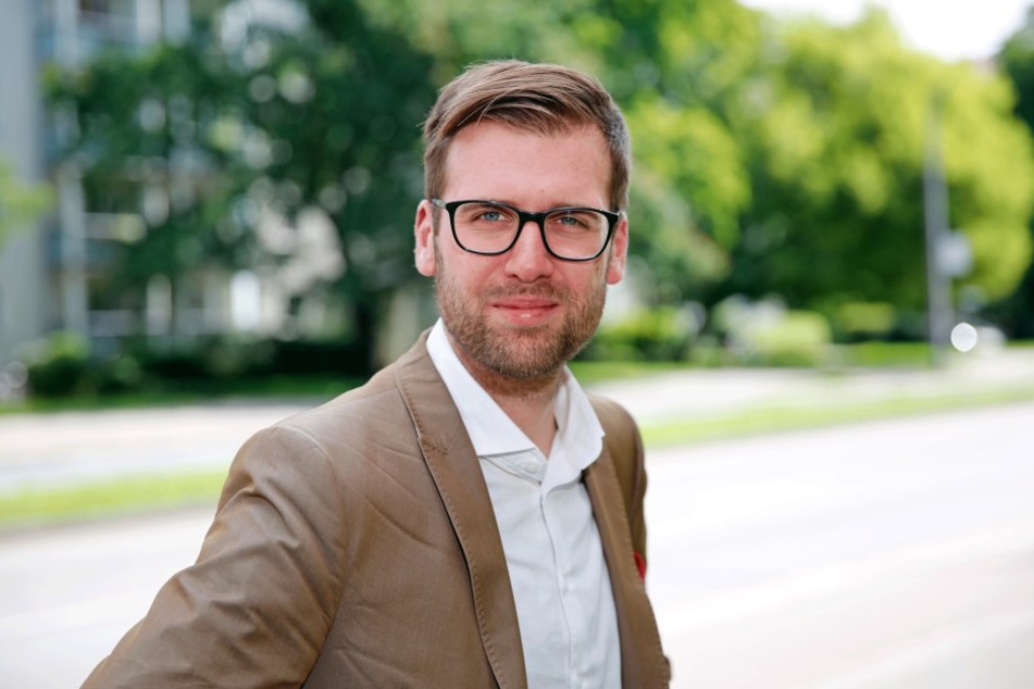 Richard Kaniewski (30), Vorsitzender der SPD Dresden fordert mehr Haltung gegen PEGIDA.