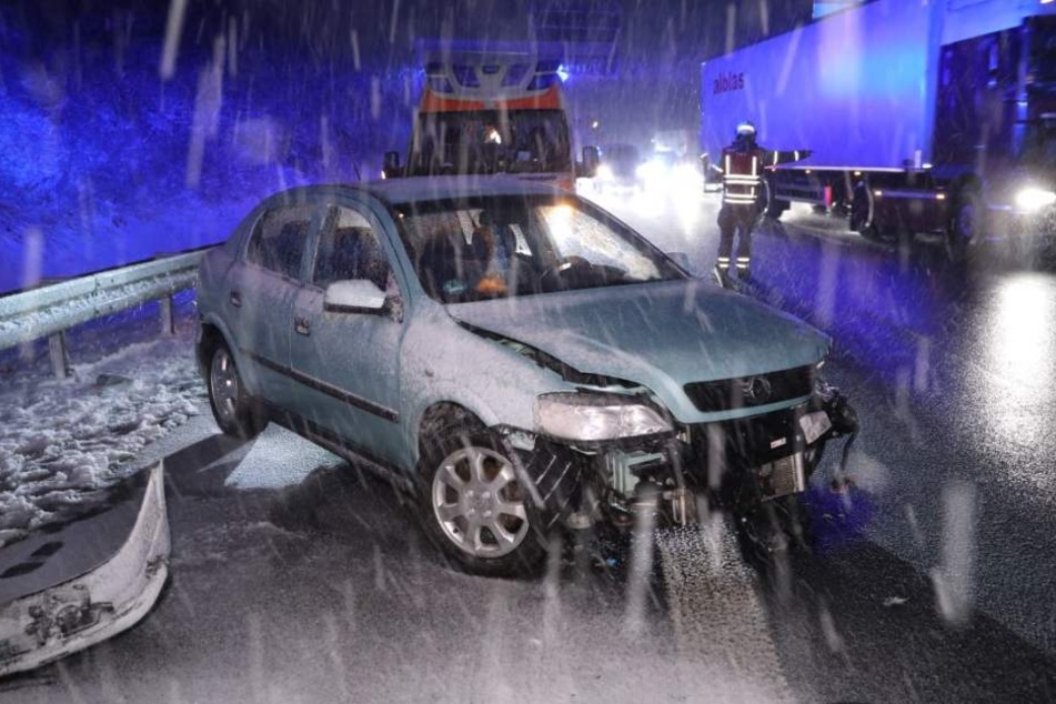 Schon wieder krachte es auf der A17.