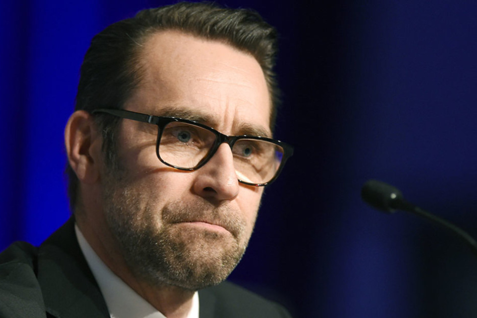Hertha-Manager Michael Preetz zeigt sich sichtlich betroffen von den Ereignissen am Breitscheidplatz.