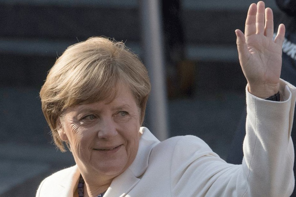 Angela Merkel (63, CDU) kommt zum Deutschlandtag der Jungen Union nach Dresden.