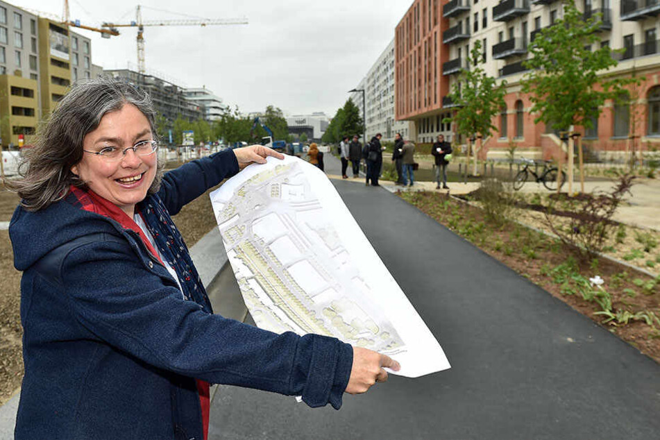 Umweltbürgermeisterin Eva Jähnigen (53, Grüne) freut sich aufs baldige Flanieren.