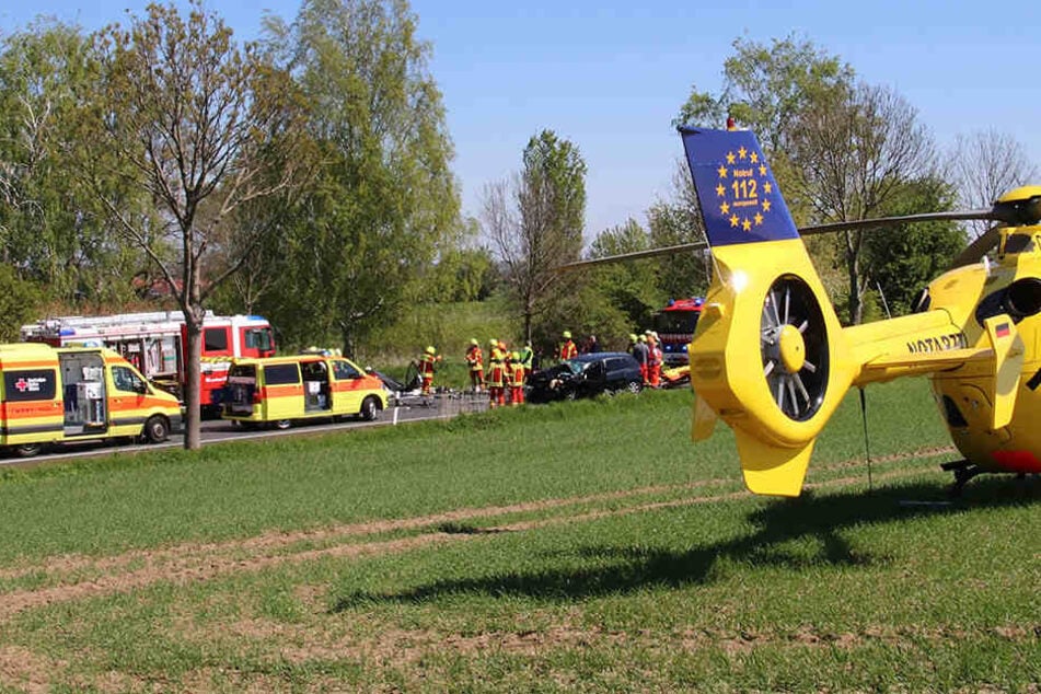 Zwei Rettungshubschrauber wurden angefordert. Doch für vier Menschen kam jede Hilfe zu spät.