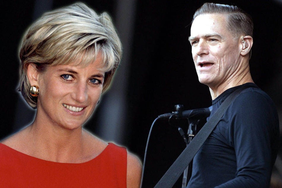 Sie soll einst mehr verbunden haben als nur reine Freundschaft Lady Di und Bryan Adams