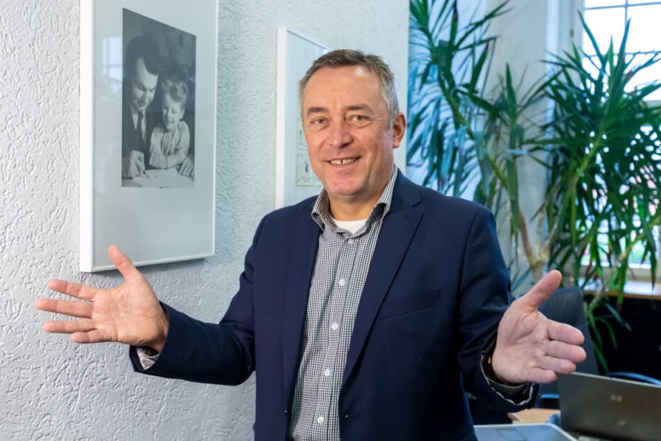 Oberbürgermeister Ralf Oberdorfer (59, FDP) freut sich auf den Stadtumbau mit 50 Millionen Euro zusätzlich.