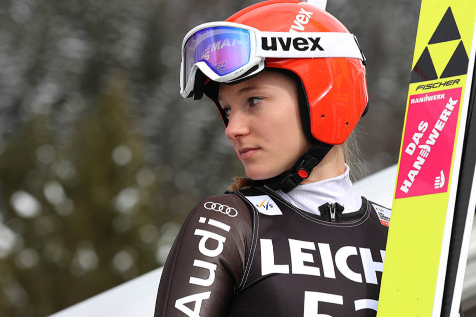 Katharina Althaus hatte am Dienstag die Qualifikation für sich entschieden.