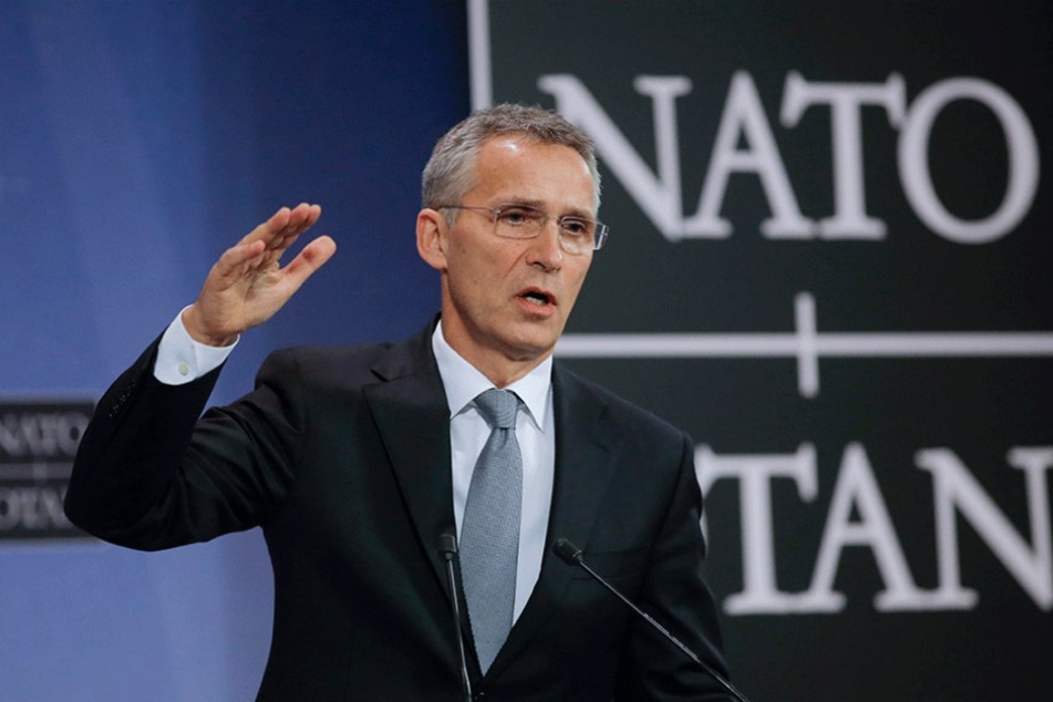 Nato-Generalsekretär Jens Stoltenberg verteidigte den Aufmarsch der NATO in Osteuropa.