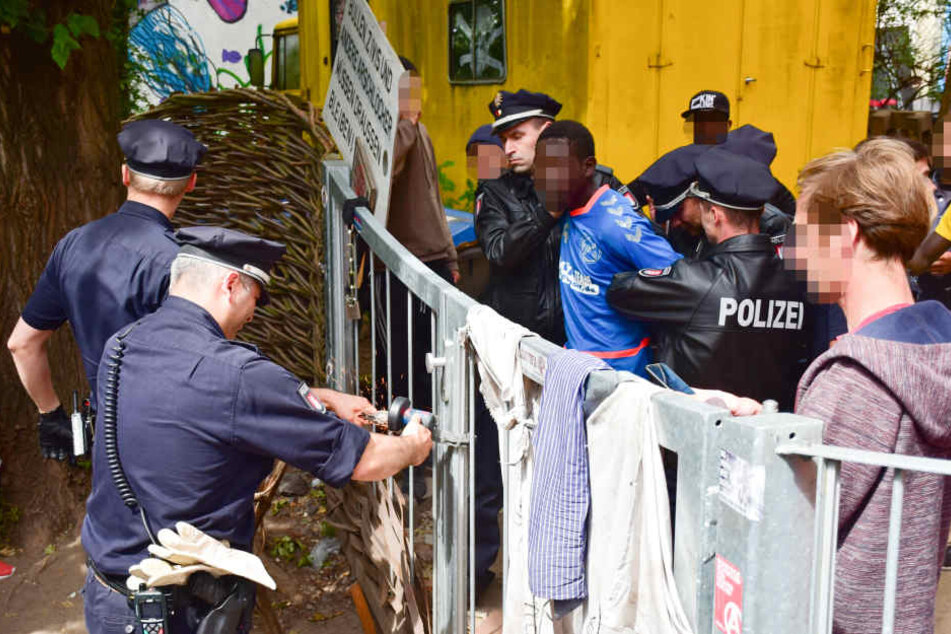 Am Ende konnte der 28-Jährige doch festgenommen werden.