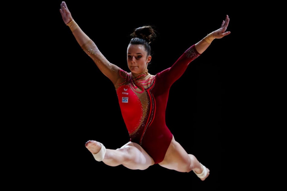 Schwebebalken-Spezialistin Pauline Schäfer kann verletzungsbedingt nicht an der WM in Doha teilnehmen.