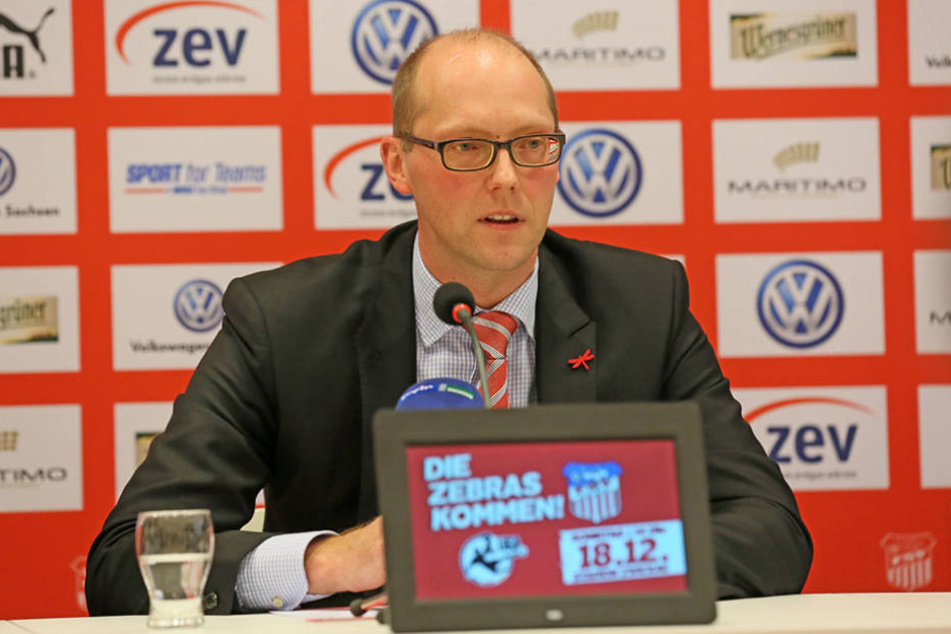 Vorstandssprecher Tobias Leege war nicht bereit, mit TAG24 über die finanzielle Situation beim FSV zu sprechen.