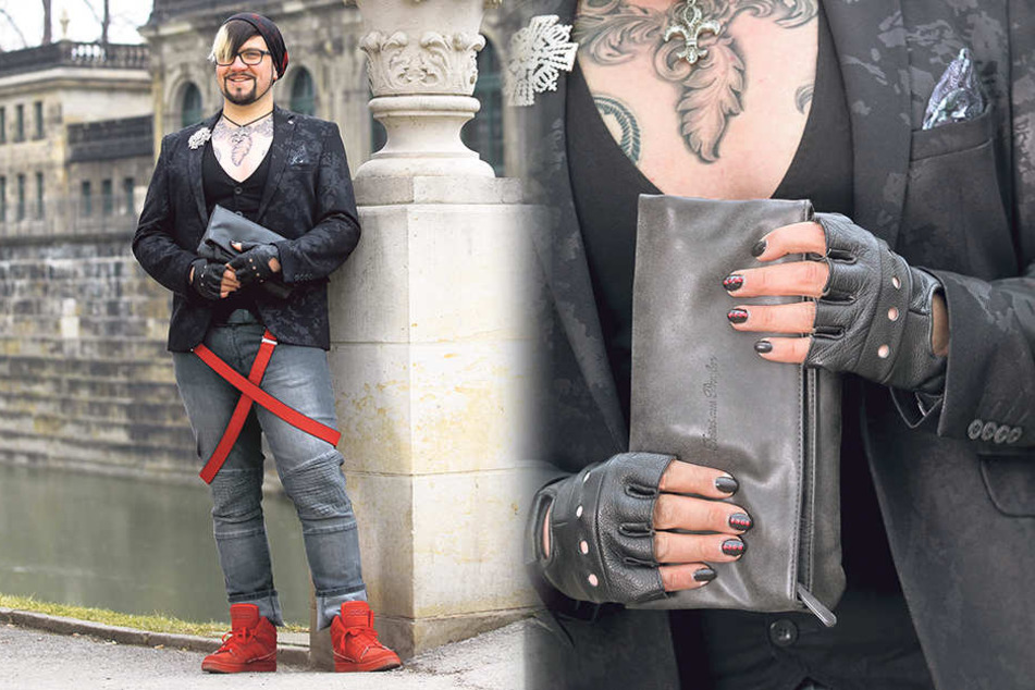 Nach dem Krebs will er neu anfangen: Santino Beyrich (28) alias Rokoko Chandelier will mit einer neuen Kollektion durchstarten.