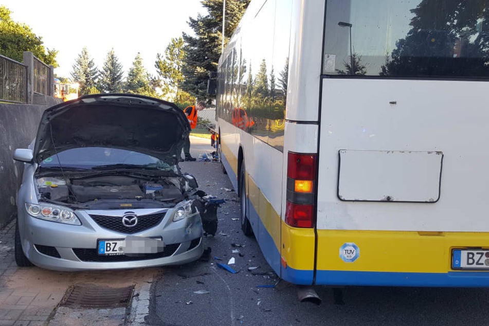 Der Unfall geschah gegen 6.53 Uhr in Bautzen.
