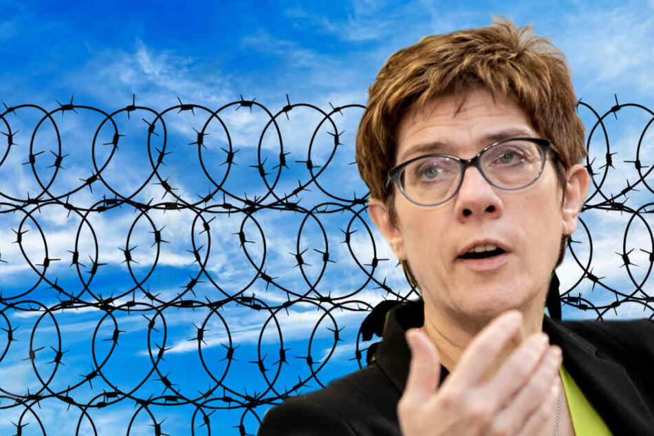 Neuer Wind in der CDU-Flüchtlingspolitik ohne Annegret Kramp-Karrenbauer? (Bildcollage)