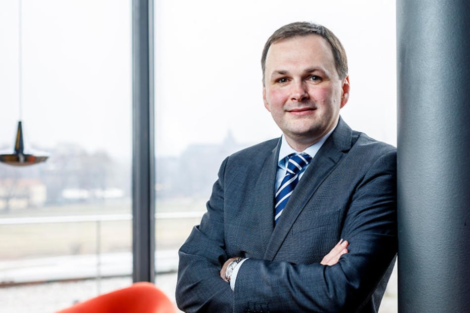 Ist zufrieden mit drei Jahren „linke Gestaltungsmehrheit“:
André Schollbach (38).