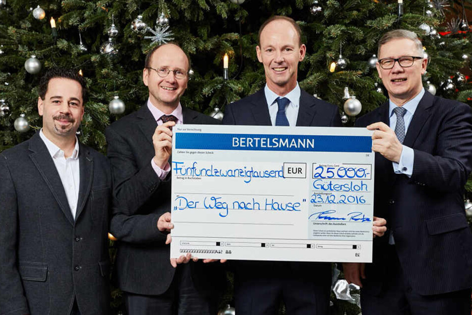 Stefan Schwalfenberg, Prof. Dr. Eckard Hamelmann, Thomas Rabe und Dr. Rainer Norden (v.l.n.r.).