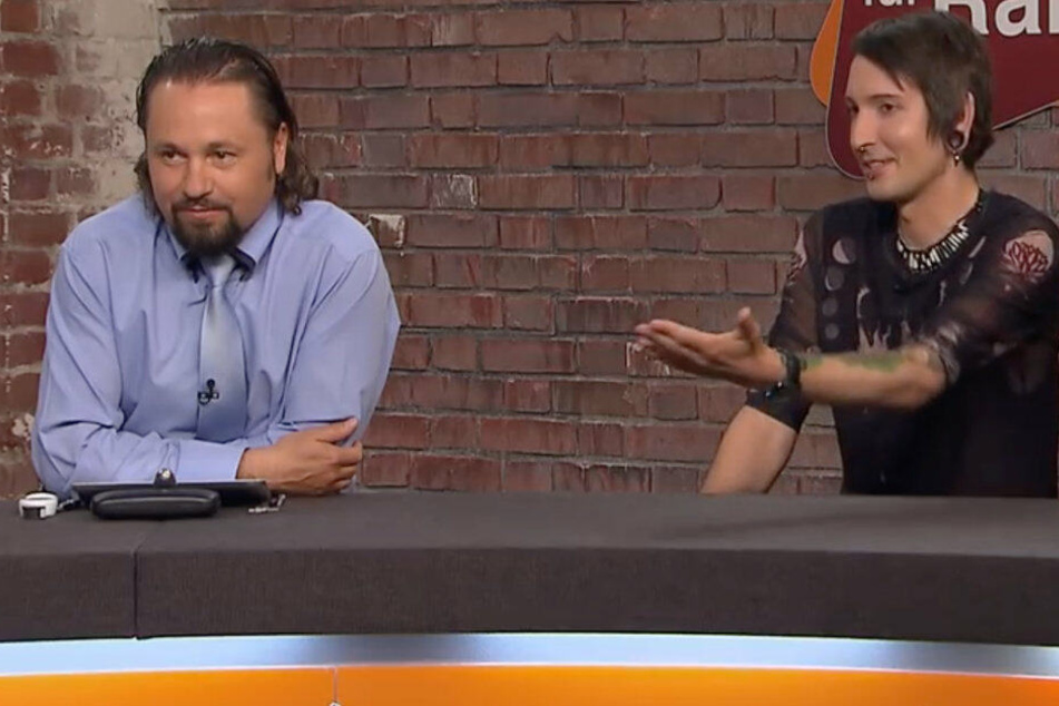 Zu früh gefreut. Fabian Kahl (r.) foppt seinen Kollegen.