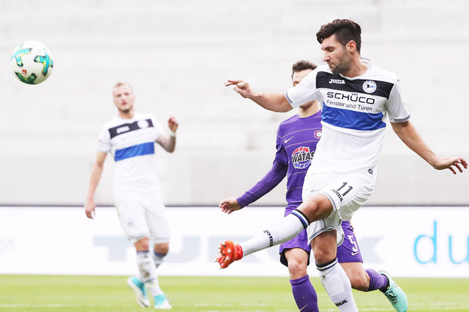 Stephan Salger ist in der Innenverteidigung gesetzt.