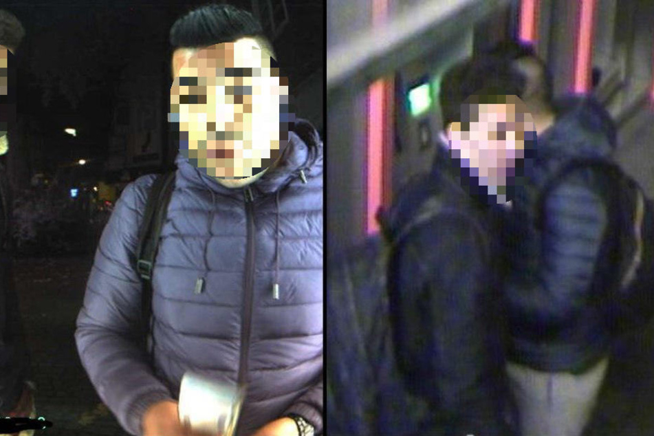 Die Polizei sucht nach diesen beiden Dieben.