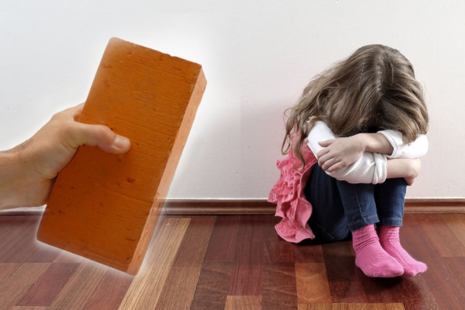 Der Tatverdächtige soll seine Kinder zunächst mit einem Backstein bewusstlos geschlagen haben. (Symbolbild)