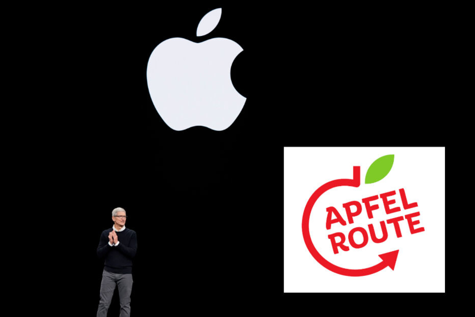 Das Apple-Logo soll dem Vereinslogo des Rhein-Voreifel Touristik stark ähneln, so Apple.