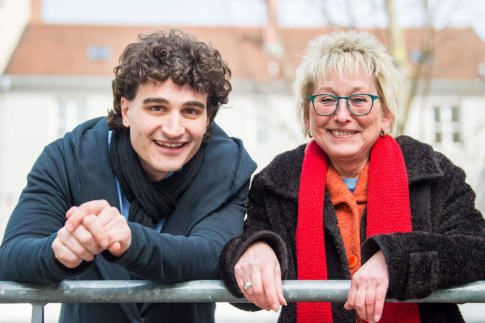 Ates Gürpinar und Eva Bulling-Schröter bilden das Spitzenduo bei den Linken.
