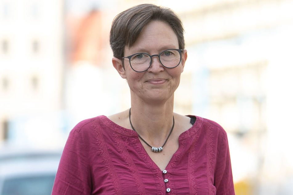 Ulrike Caspary (51, Grüne) will mehr Zebrastreifen für Dresden.